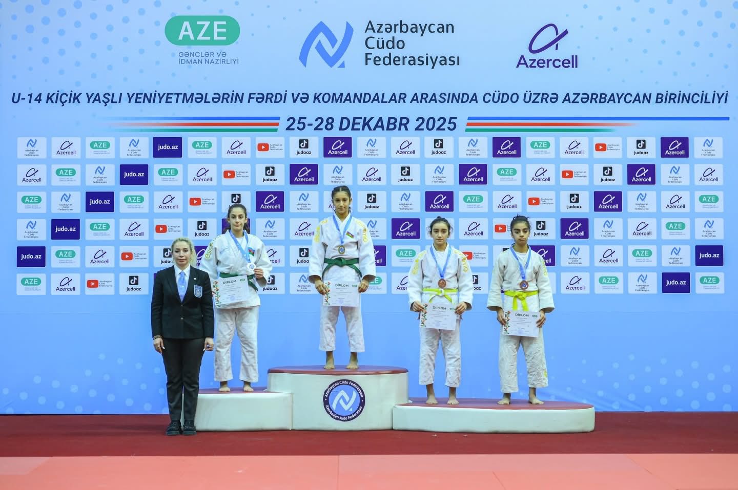 AHİİTA-nın gənc cüdoçusu Ayla Məmmədli Azərbaycan birincisi oldu