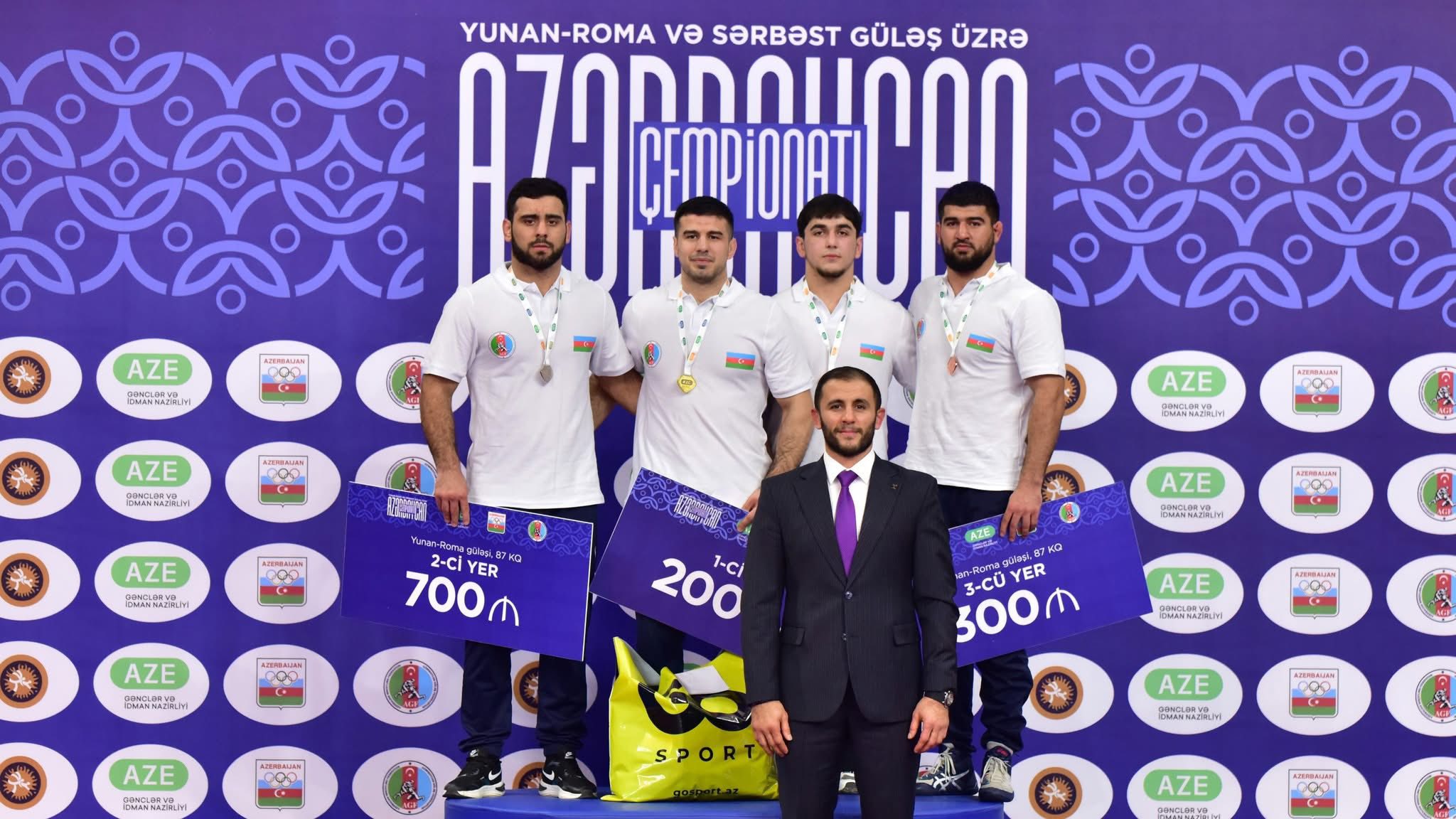 AHİİTA-nın güləşçiləri Azərbaycan çempionatını 5 medalla başa vurdu