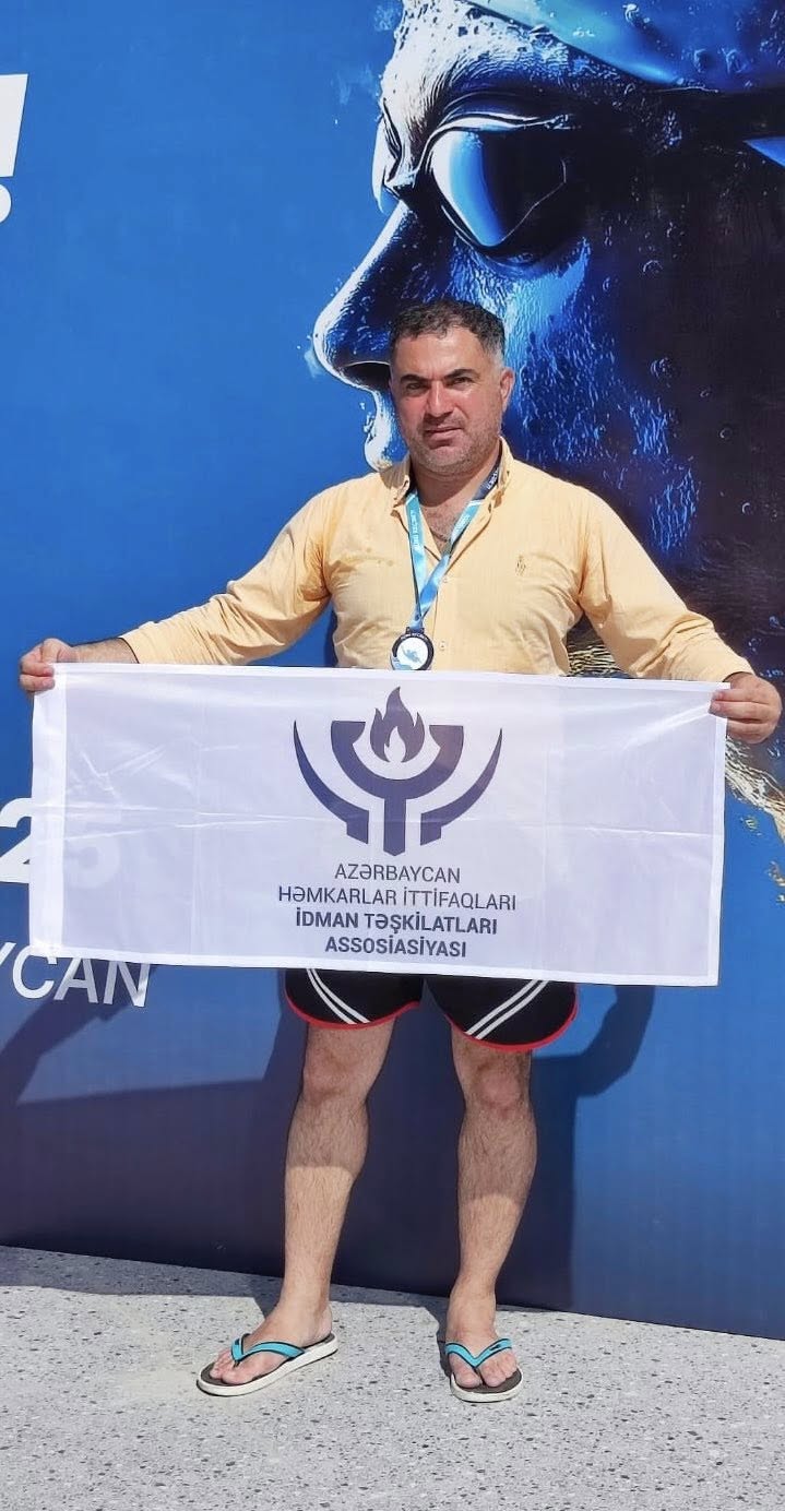 AHİİTA əməkdaşı Mingəçevir şəhərində “Kürü Keçək” açıq suda üzmə yarışında iştirak etdi