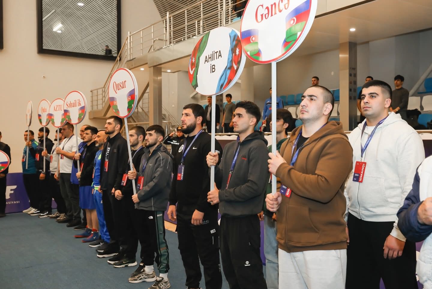 Kişi və qadın boksçular arasında Azərbaycan çempionatının açılış mərasimi keçirilib