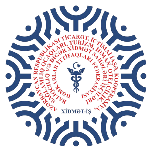 image-Azərbaycan Respublikası Ticarət, İctimai-İaşə, Kooperasiya, Sağlamlıq Ocaqları, Turizm, İdman, Otelçilik, Balıqçılıq və Digər Xidmət Sahələri İşçiləri Həmkarlar İttifaqları Federasiyası