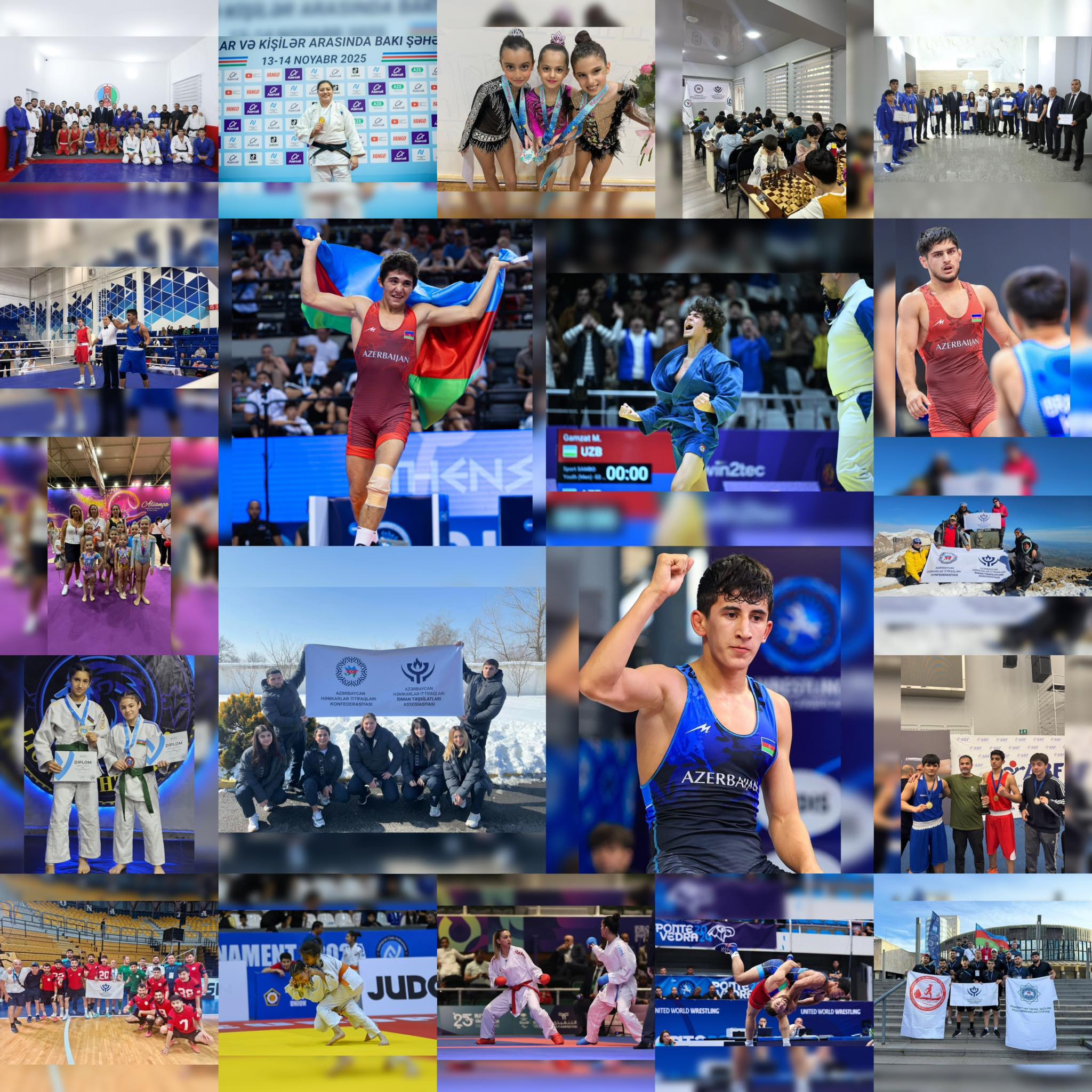 2025-ci ildə AHİİTA idmançılarının beynəlxalq və respublika yarışlarında qazandığı uğurlar