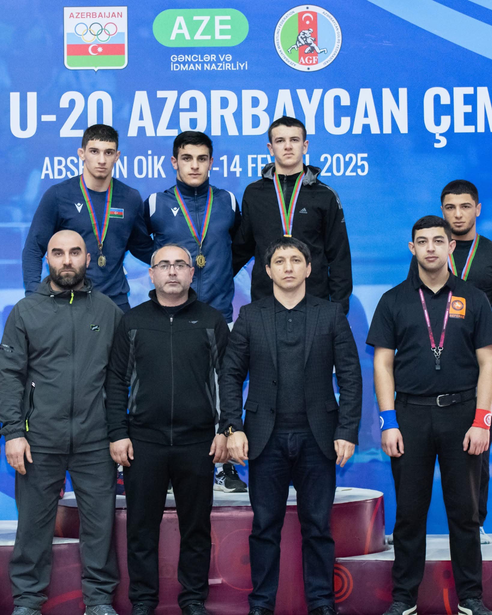 U-20 Azərbaycan Çempionatında Yunan-Roma Güləşçilərimizdən Parlaq Nailiyyətlər