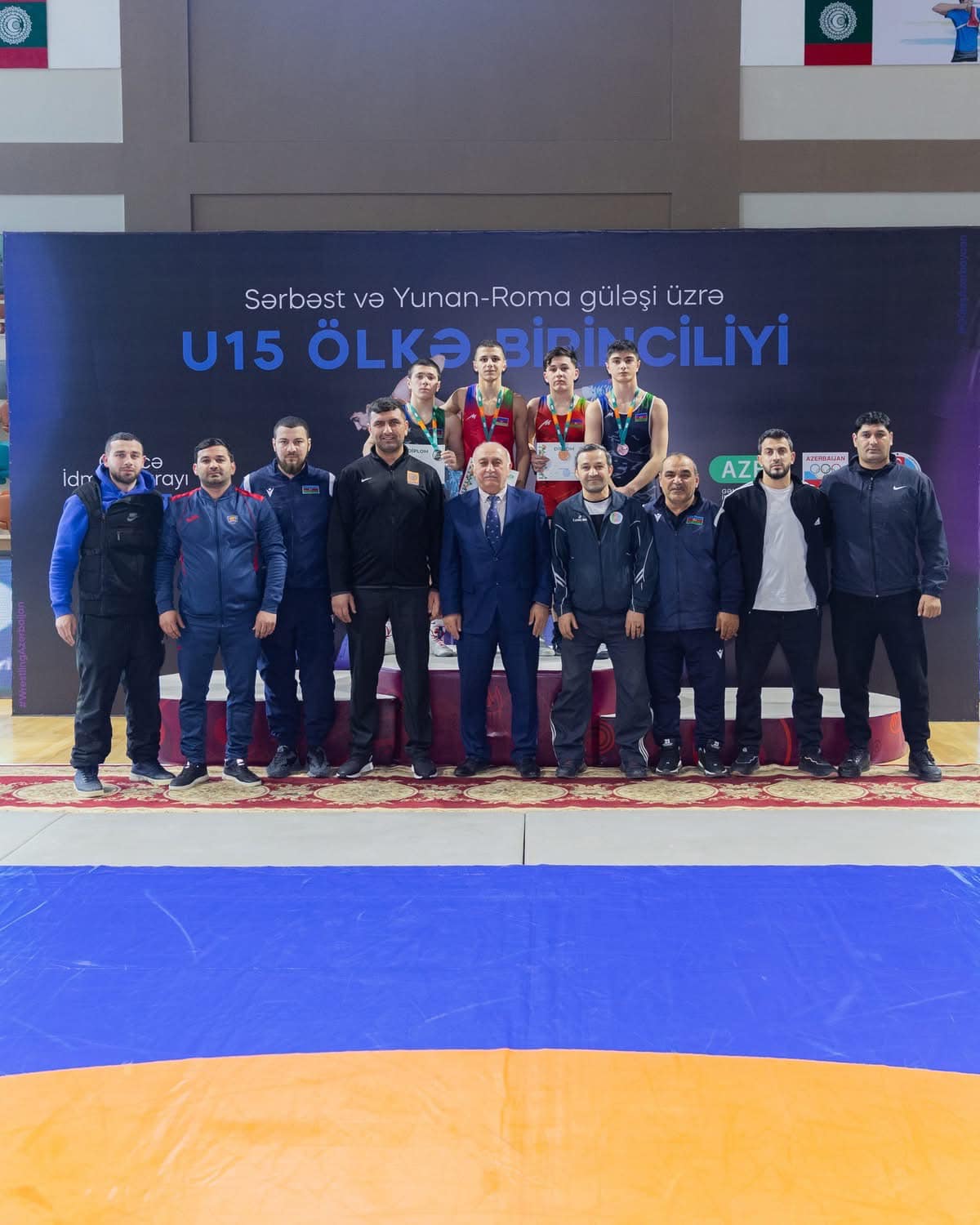 U-15 Ölkə Birinciliyi – Güləşçilərimizin Uğuru!