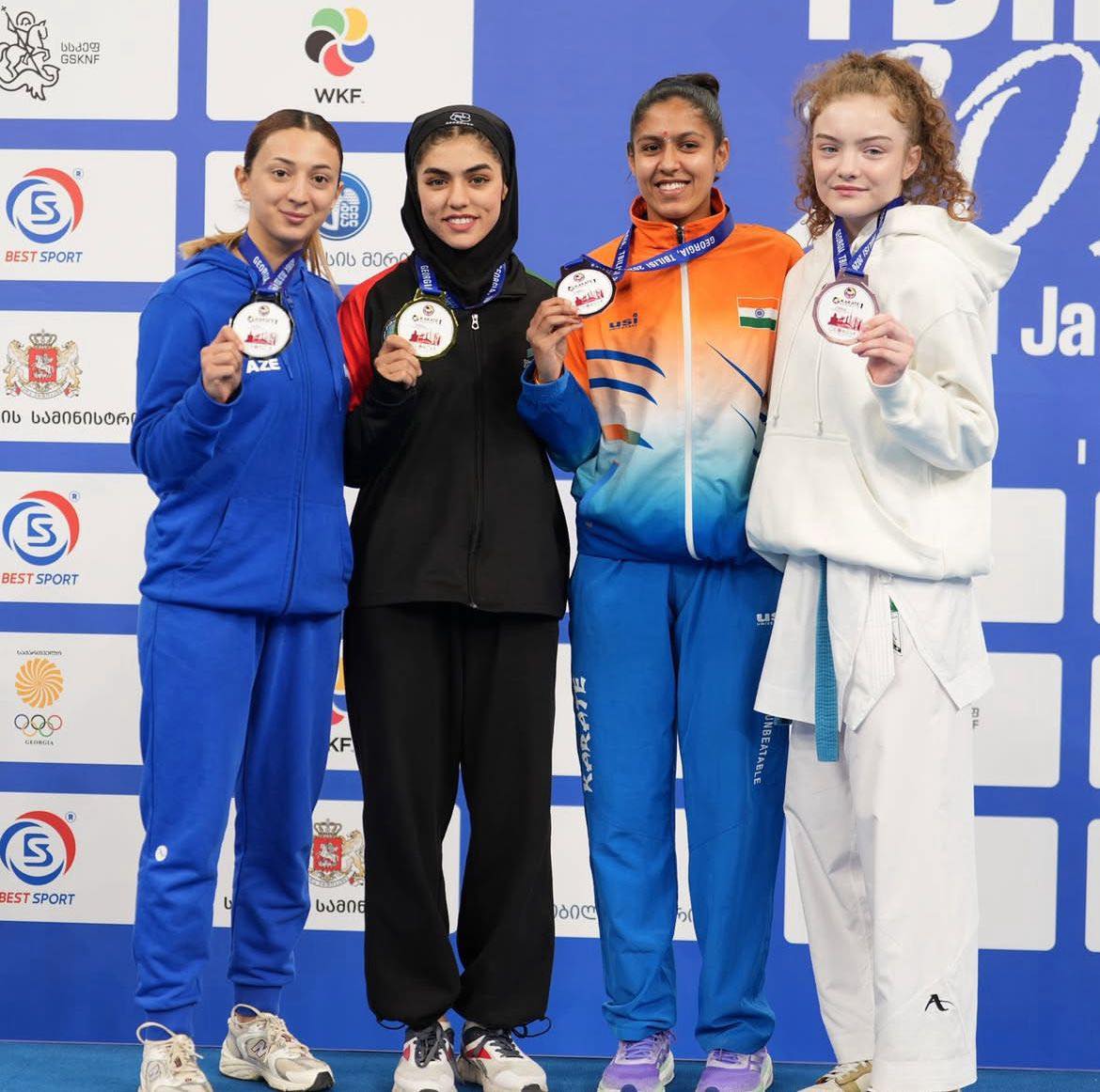 Mədinə Sadıqova beynəlxalq arenada gümüş medal qazandı