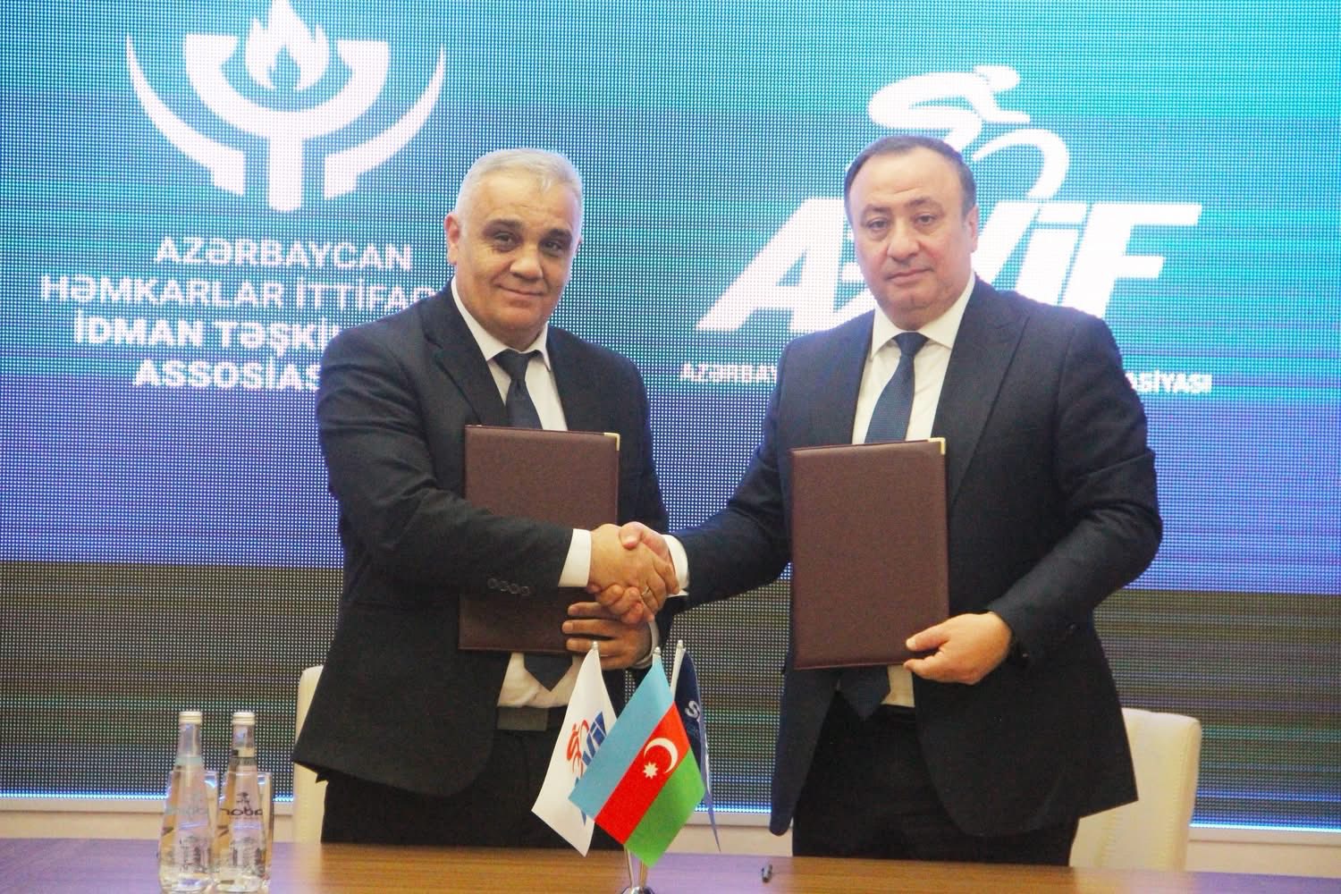 Azərbaycan Velosiped İdmanı Federasiyası (AzVİF) və Azərbaycan Həmkarlar İttifaqları İdman Təşkilatları Assosiasiyası İctimai Birliyi (AHİİTA) arasında Memorandum imzalanıb