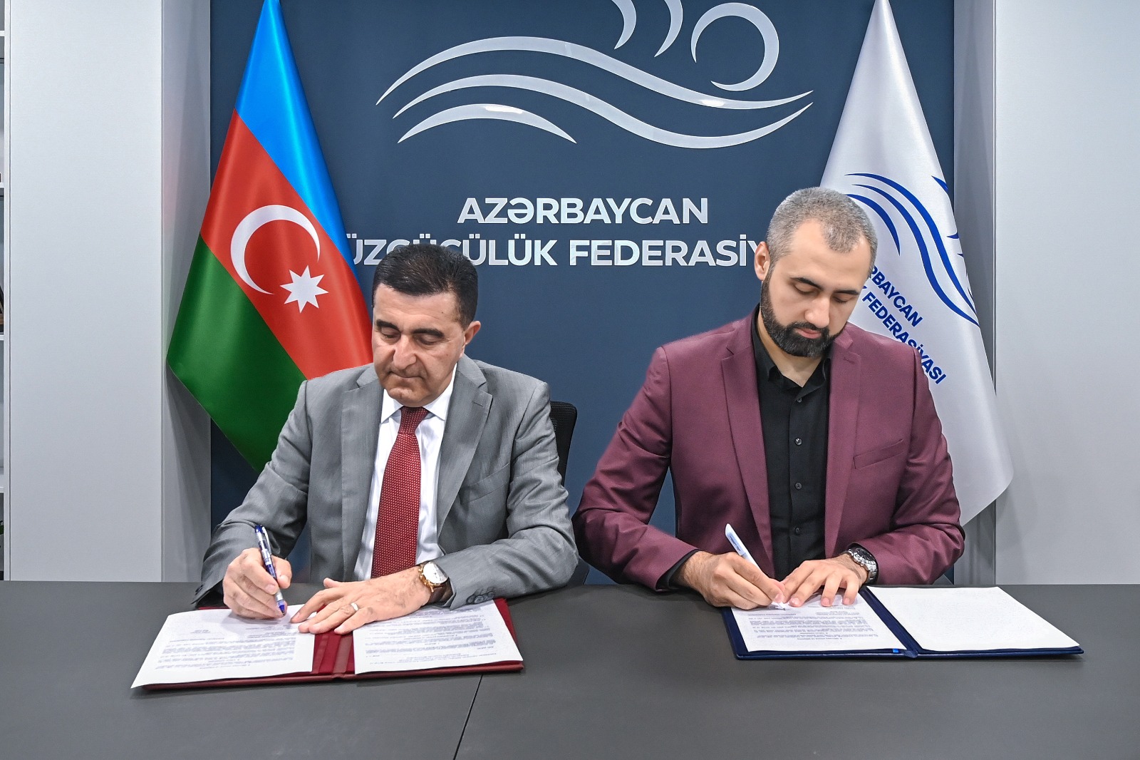 Azərbaycan Üzgüçülük Federasiyası (ASF) ilə Azərbaycan Həmkarlar İttifaqları İdman Təşkilatları Assosiasiyası (AHİİTA) arasında əməkdaşlıq haqqında memorandum imzalanıb 