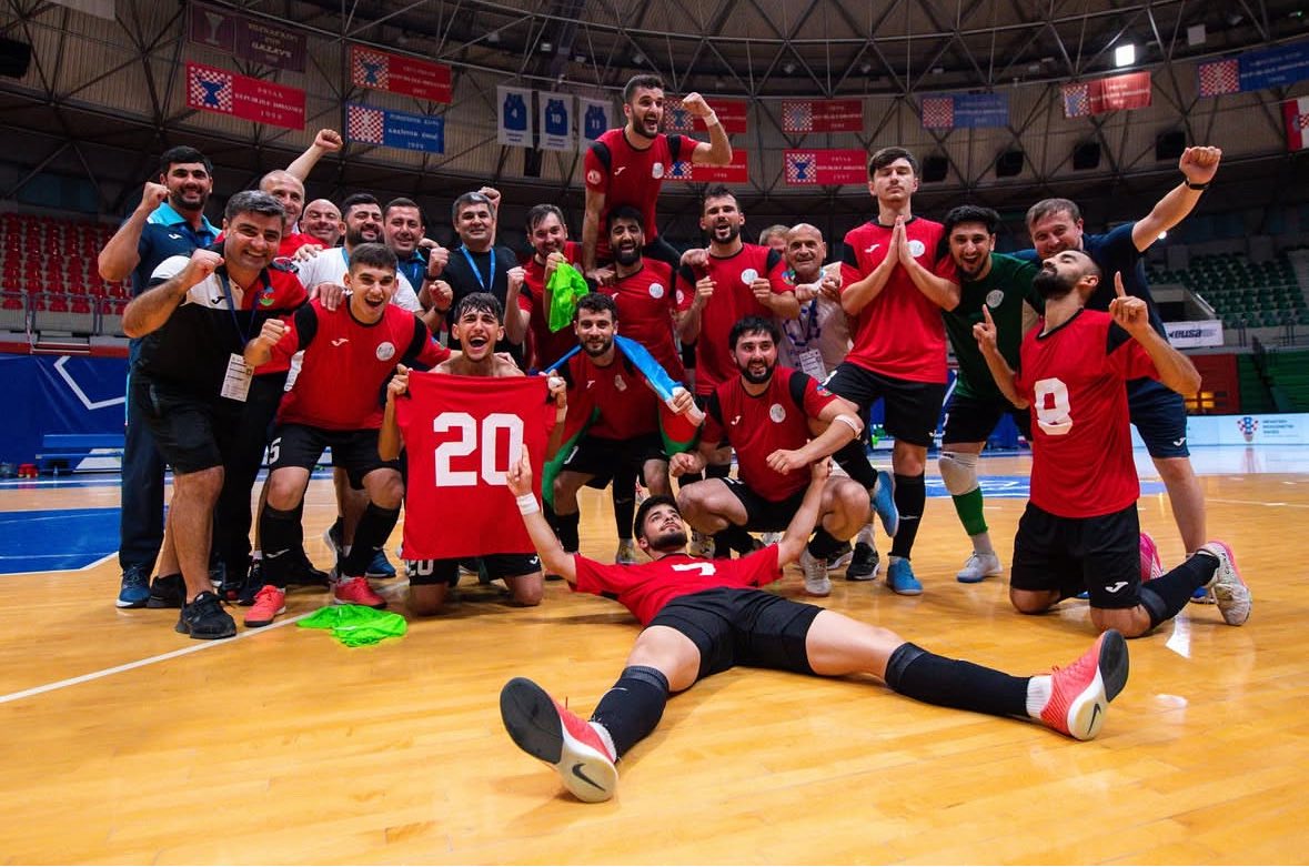 Azərbaycanlı tələbələr Avropa Futzal Çempionatının qalibi oldu