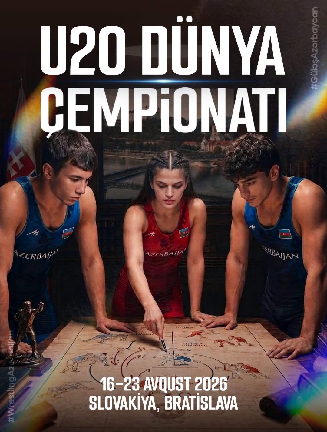 U20 Dünya Çempionatında 5 AHİİTA güləşçisi 
