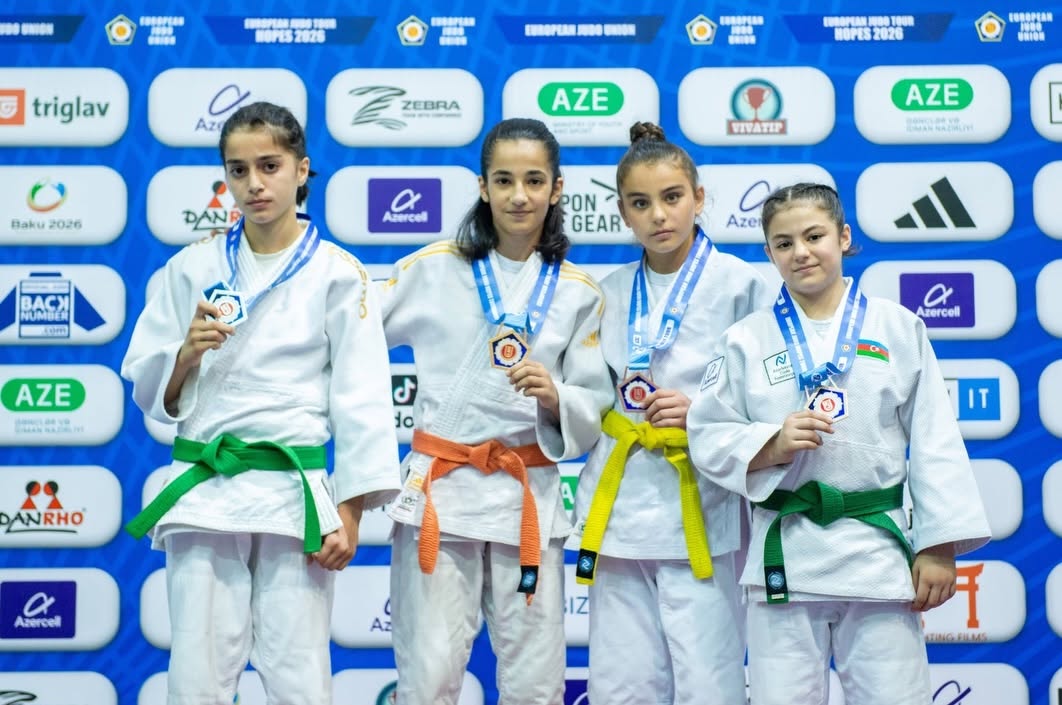 AHİİTA cüdoçuları beynəlxalq arenada növbəti uğura imza atıblar